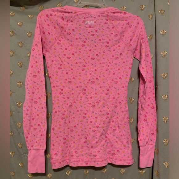 Victoria’s Secret XS Pink Long Sleeve Sleepwear - Picture 6 of 6